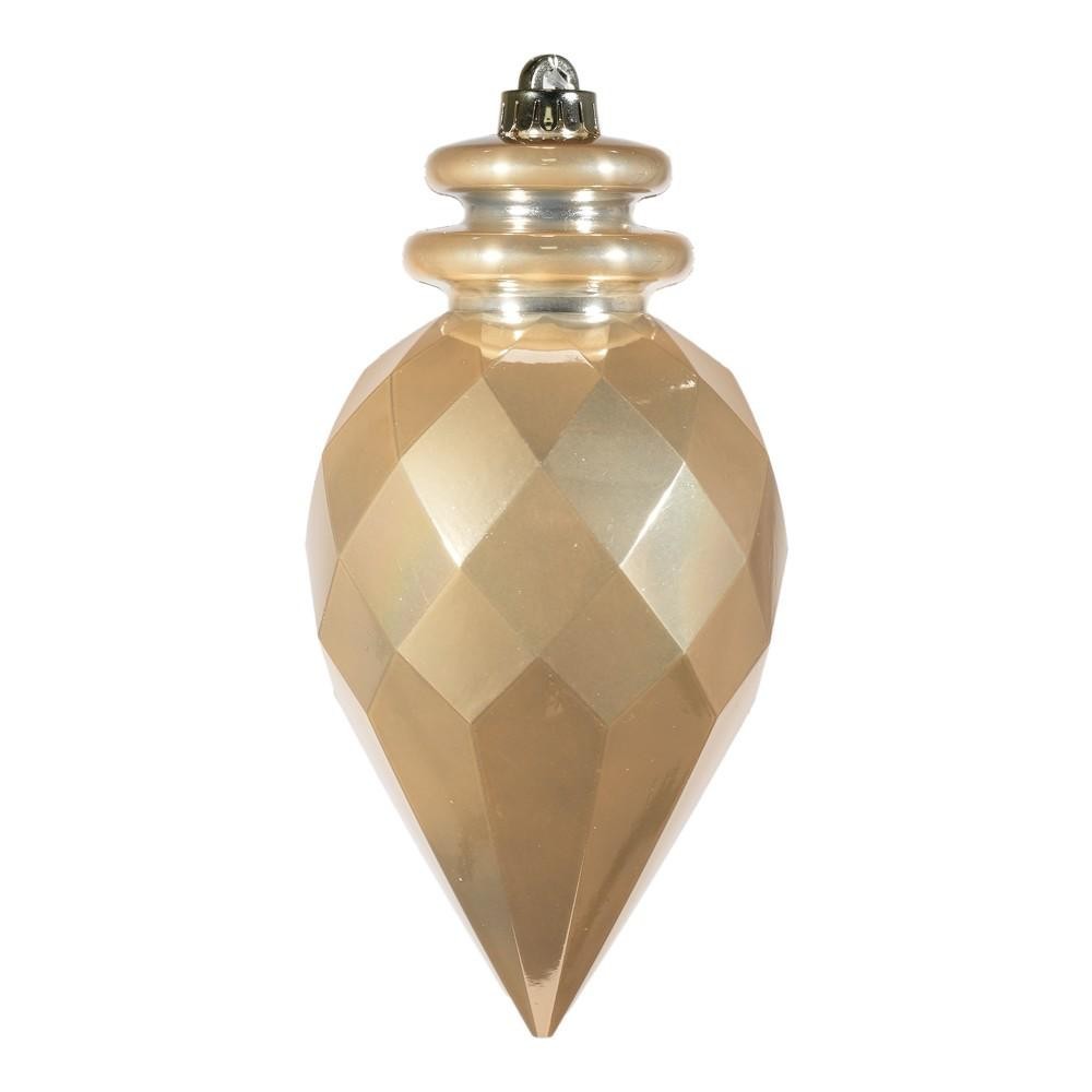 ORNAMENTO PLASTICA CM.11,5x25 BEIGE